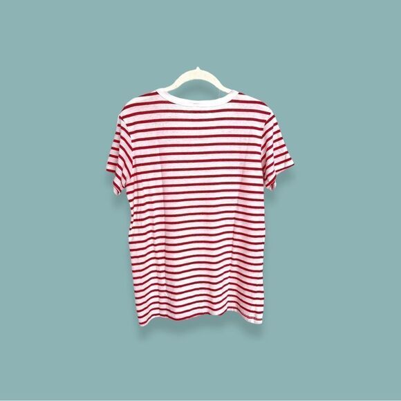 ALTERNATIVE round neck stripe T Size XL - Picture 2 of 6